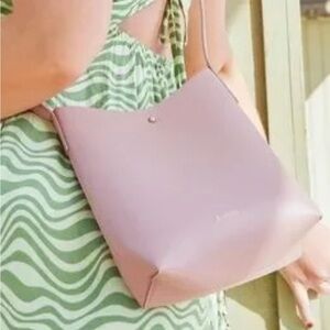 SAMARA Light Pink Peony Shoulder Bag